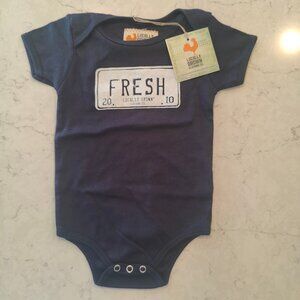 Onesie - "LG Fresh License Plate Onesie" - 100% Cotton